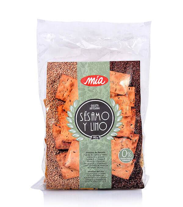 Galleta Artesnal Sésamo y Lino